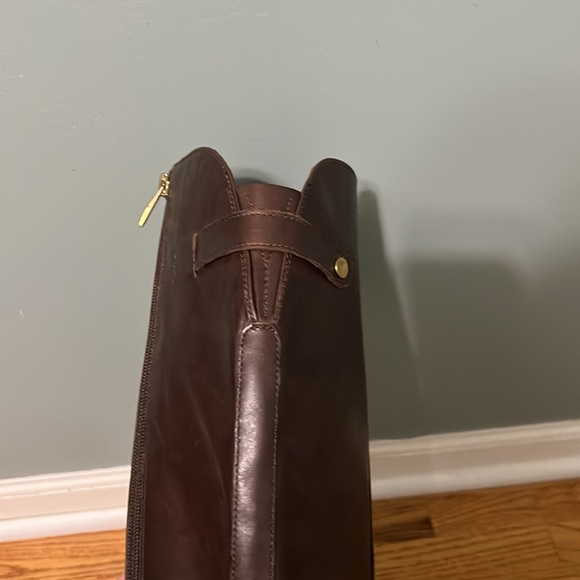 Franco Sarto Boots, Dark Brown, Size 10 - Picture 3 of 3